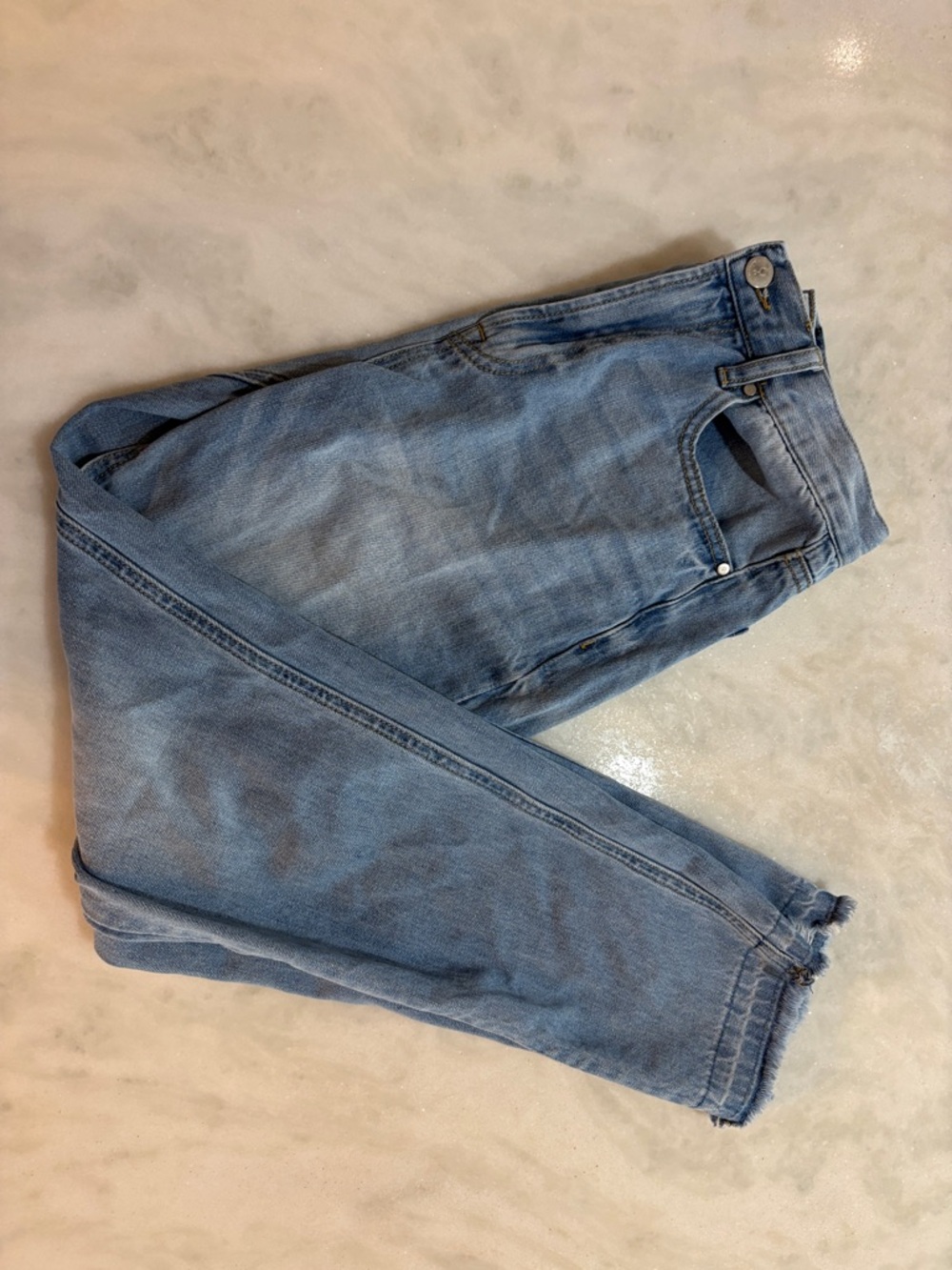 Insane Gene Light Blue Denim Mom-Jeans